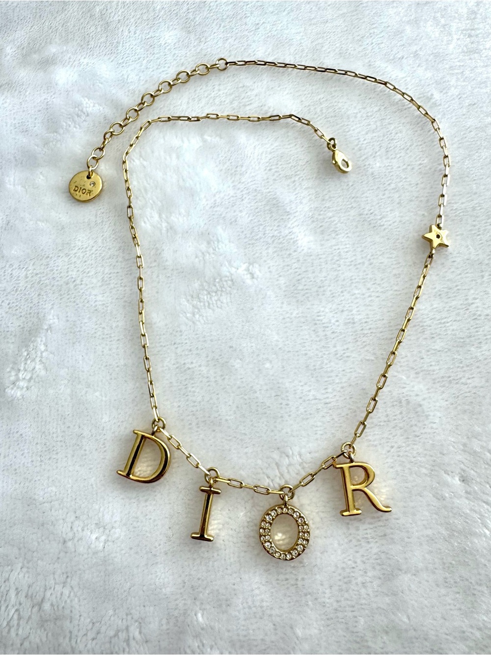 Dior Dio(r)evolution Necklace Gold Crystals